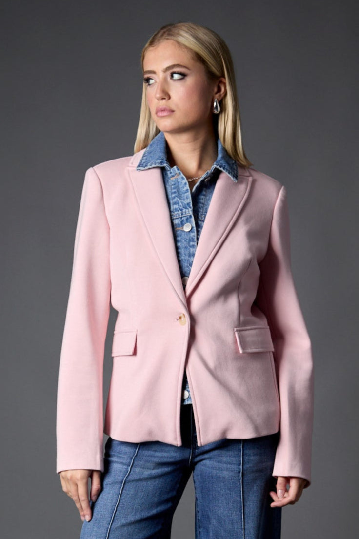 Helen Blazer in Pale Pink